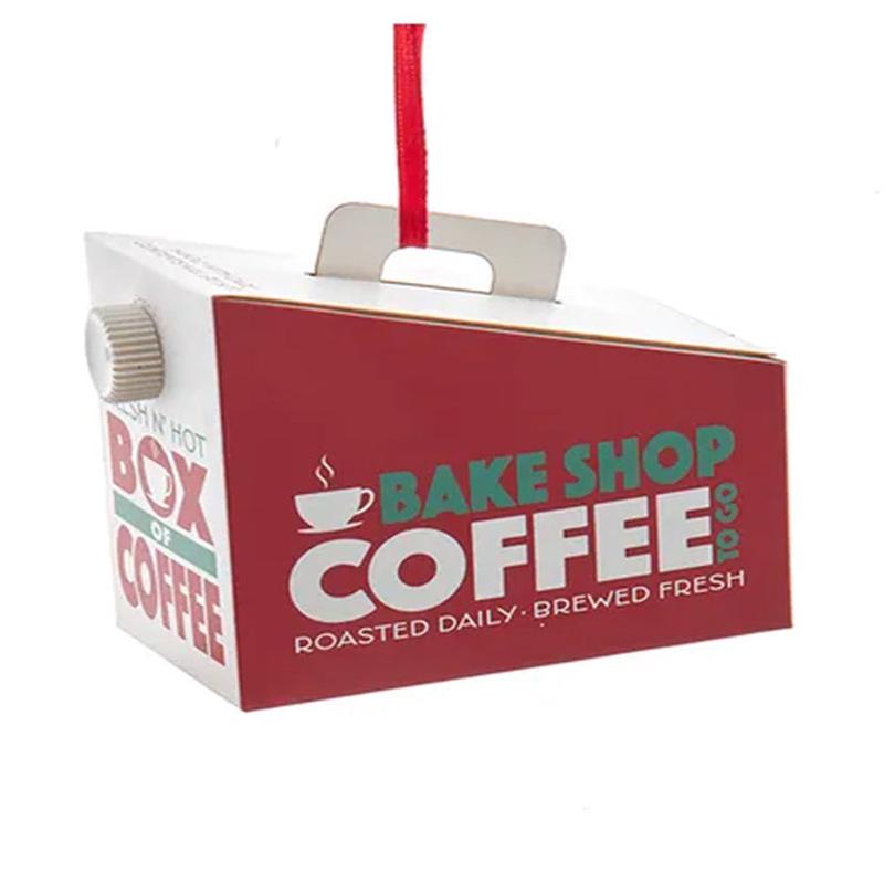 Bake Shop Box Of Coffee Ornament