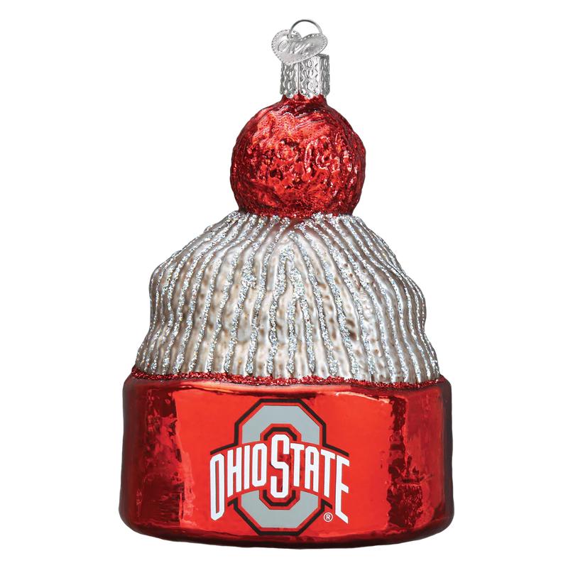 The Ohio State Beanie Ornament - Old World Christmas