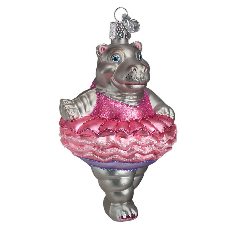 Twinkle Toes Hippo Ornament - Old World Christmas