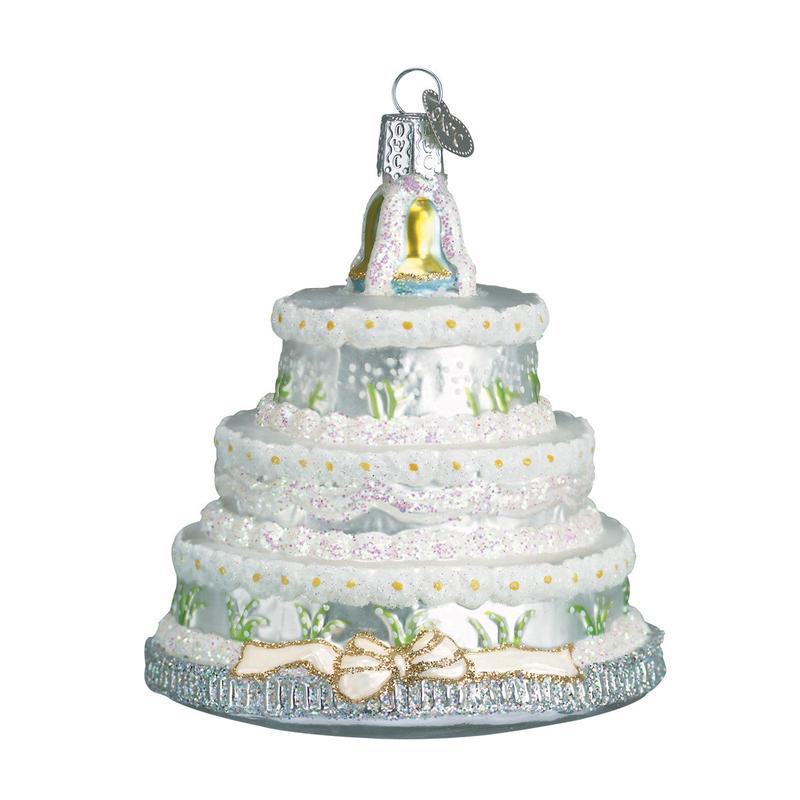 Wedding Cake Ornament - Old World Christmas