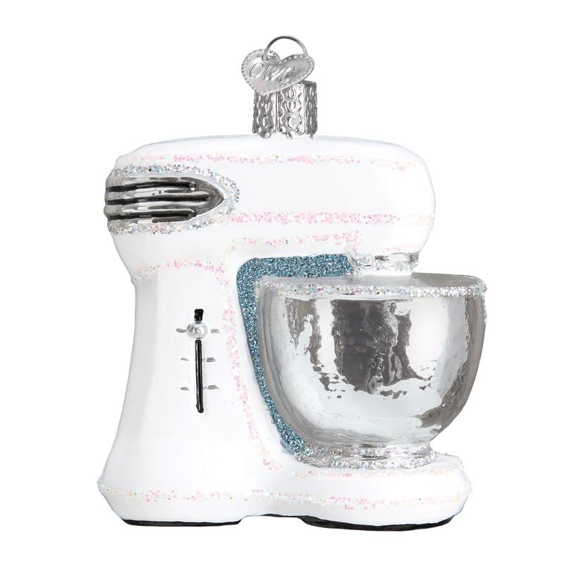 White Stand Mixer Ornament - Old World Christmas
