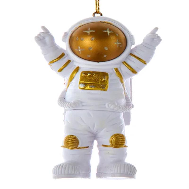 Astronaut Ornament - Gold