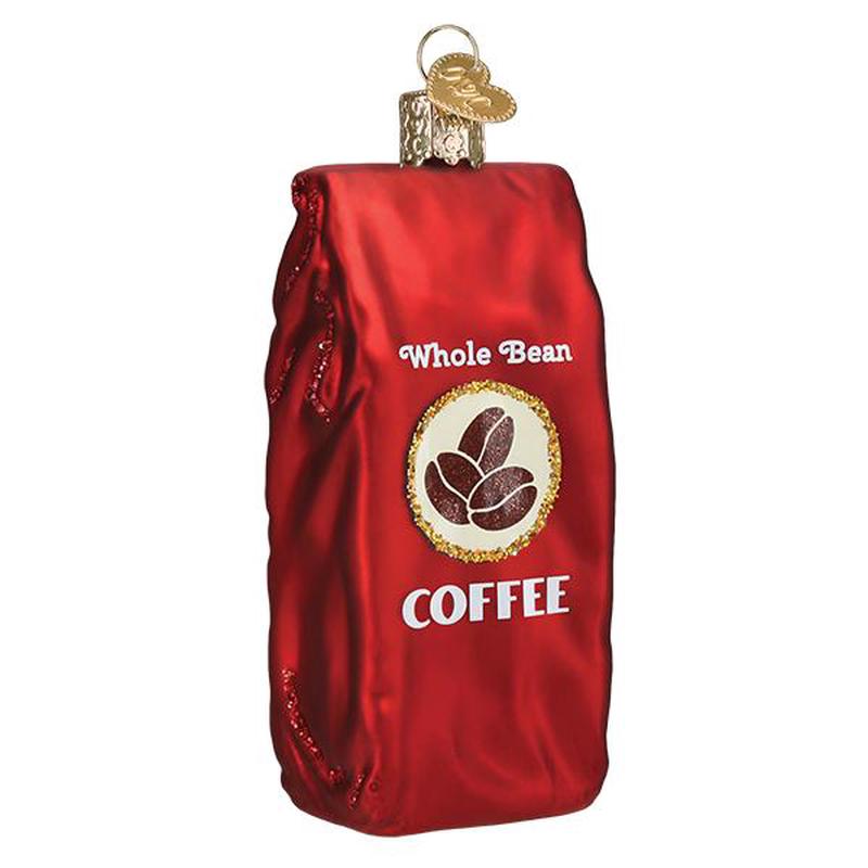 Bag of Coffee Beans Ornament - Old World Christmas