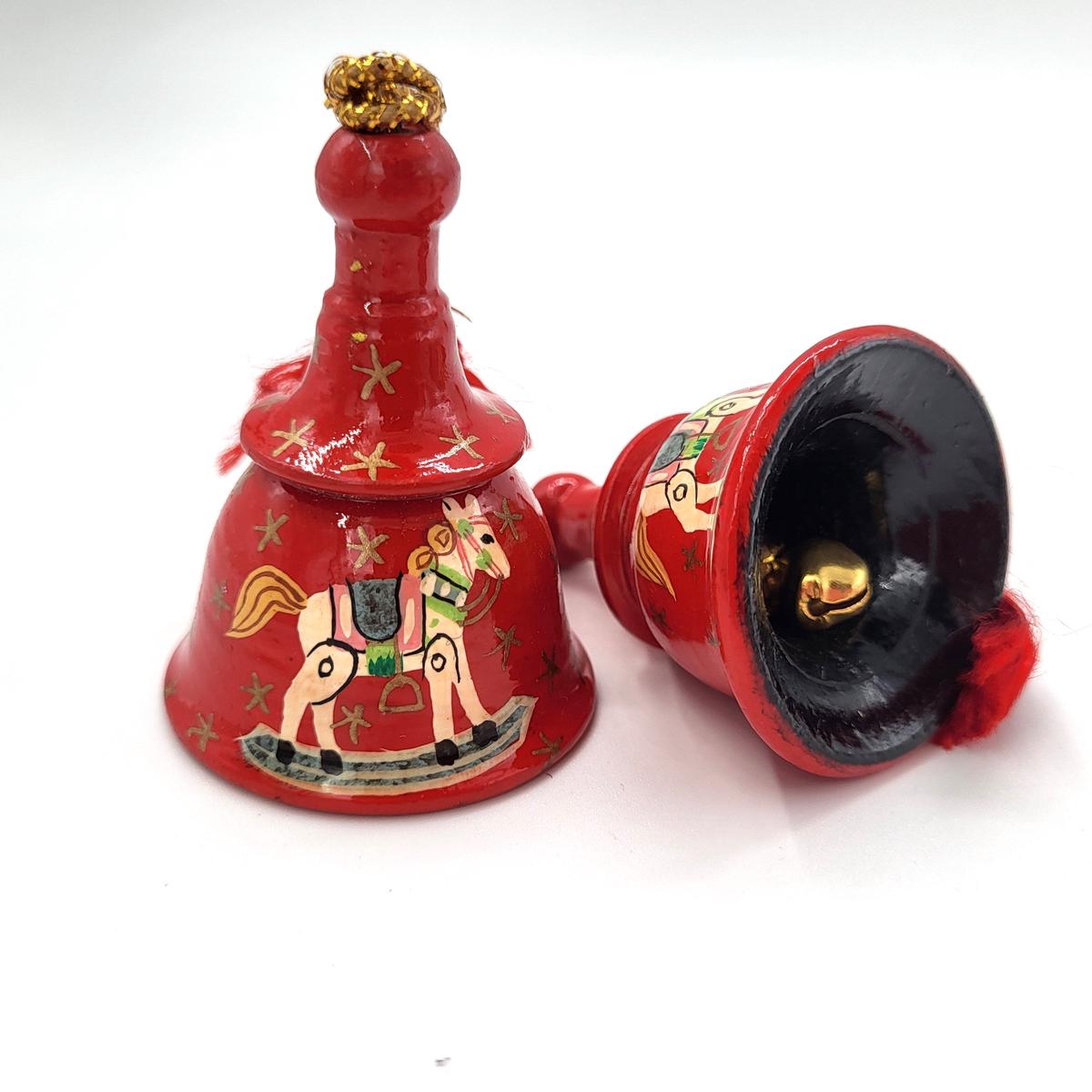 Tiny Bell Winter Houses - Rocking Horse