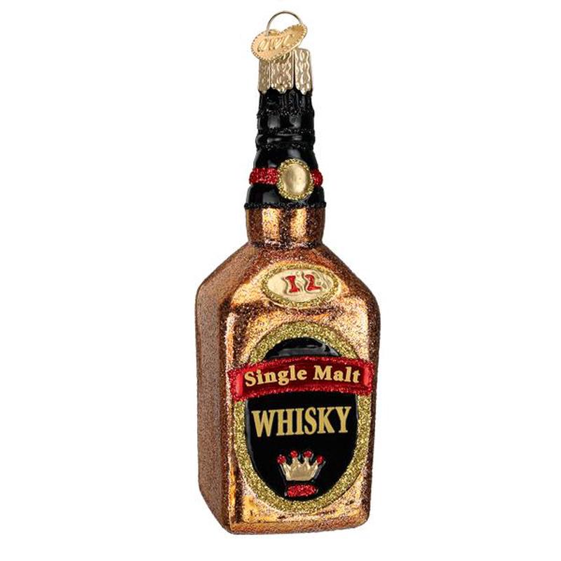 Whisky Bottle Ornament - Old World Christmas