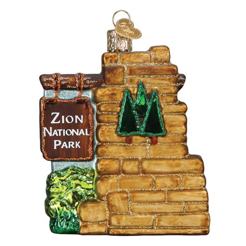 Zion National Park Ornament - Old World Christmas