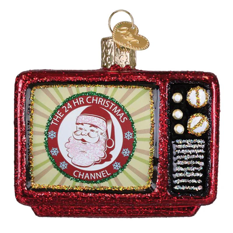 24 Hour Christmas Channel Ornament - Old World Christmas