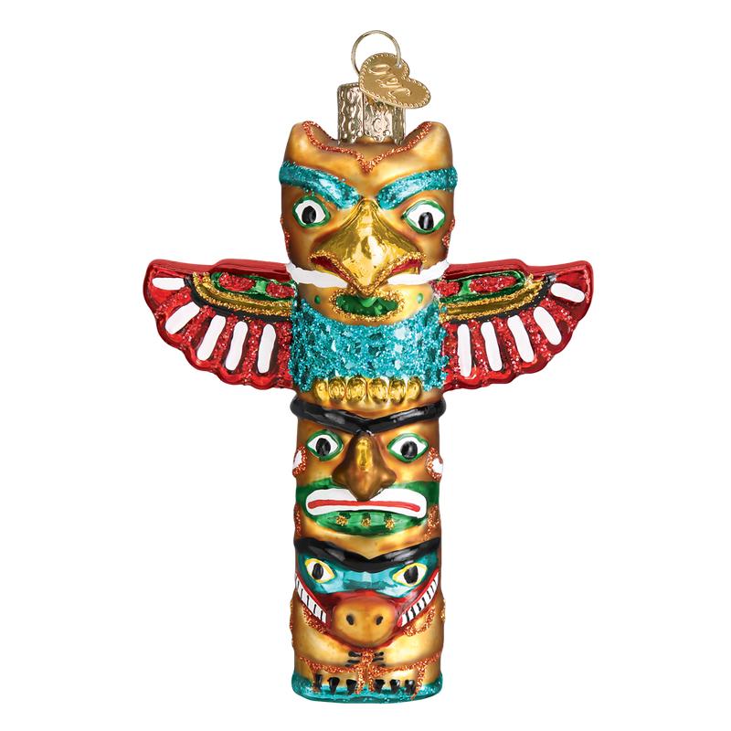 Totem Pole Ornament - Old World Christmas