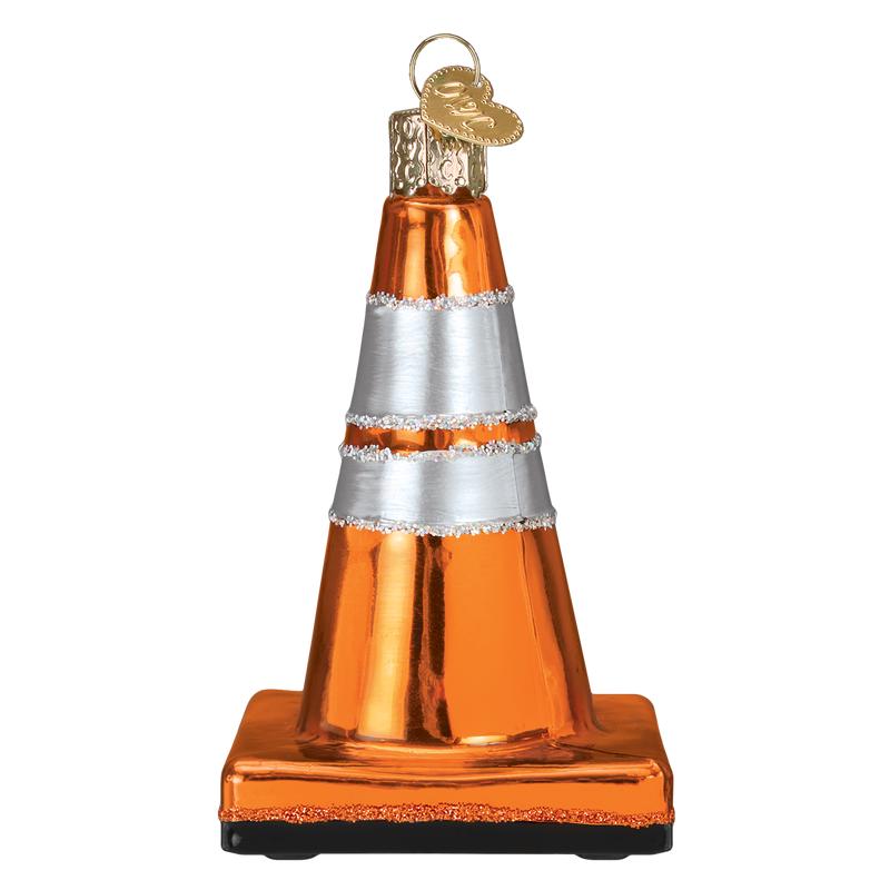 Traffic Cone Ornament - Old World Christmas