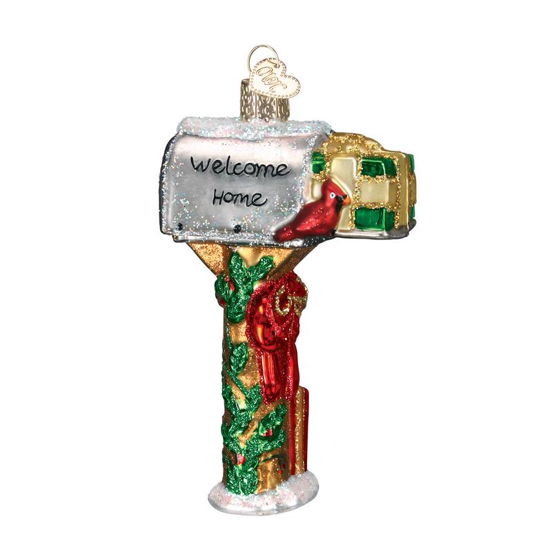 Welcome Home Mailbox Ornament - Old World Christmas
