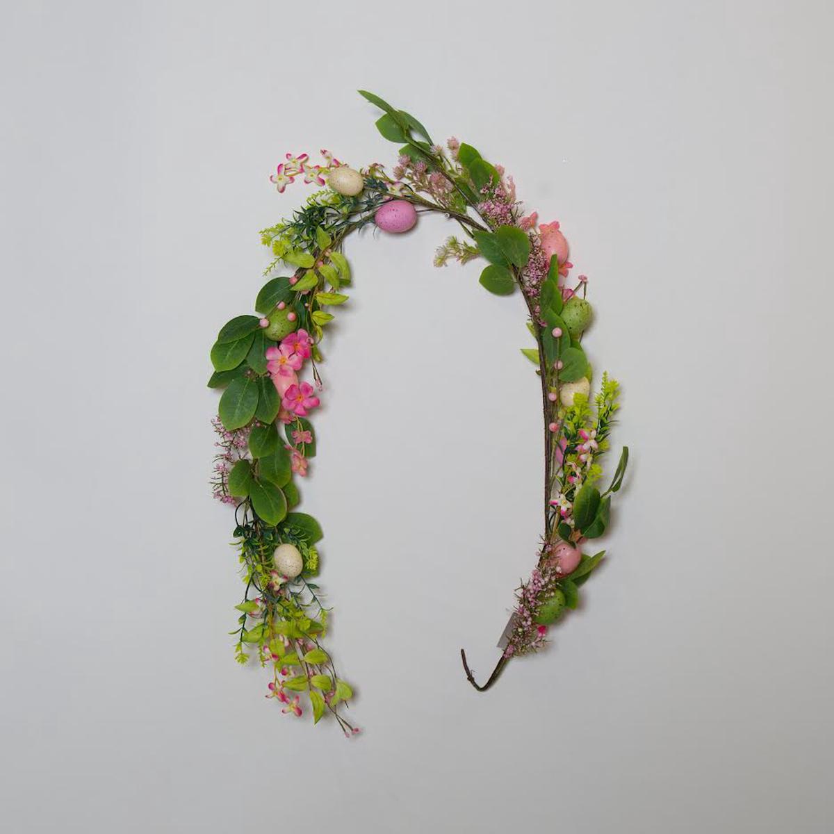 5 Mixed Fls & Egg Garland