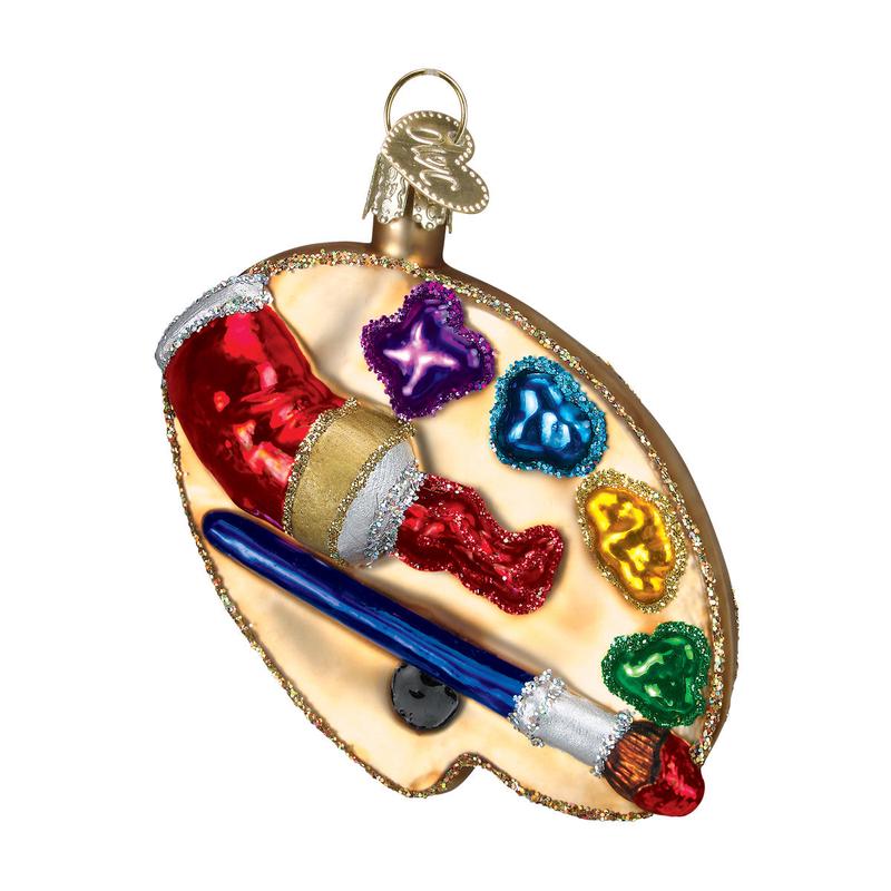 Art Palette Ornament - Old World Christmas