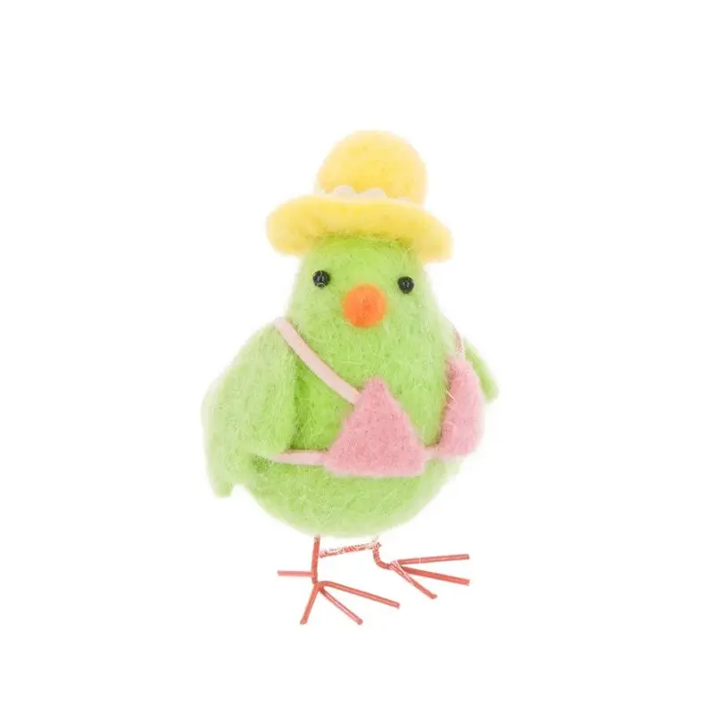 FELT Chick In Bikini 11cm green