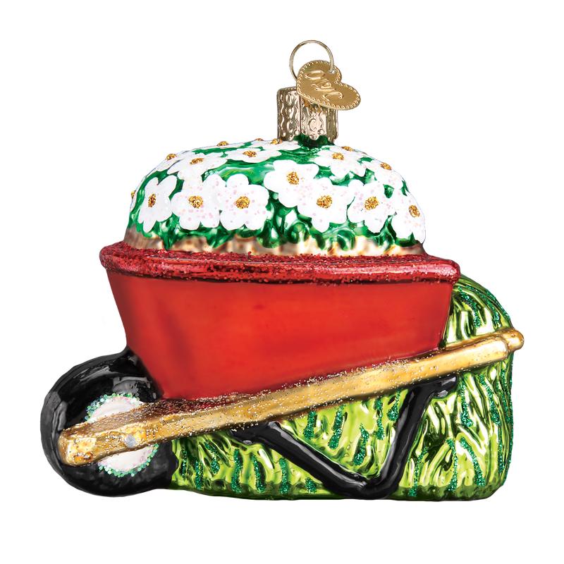 Wheelbarrow Ornament - Old World Christmas