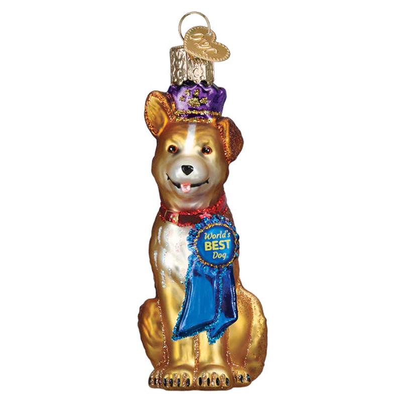 World's Best Dog Ornament - Old World Christmas