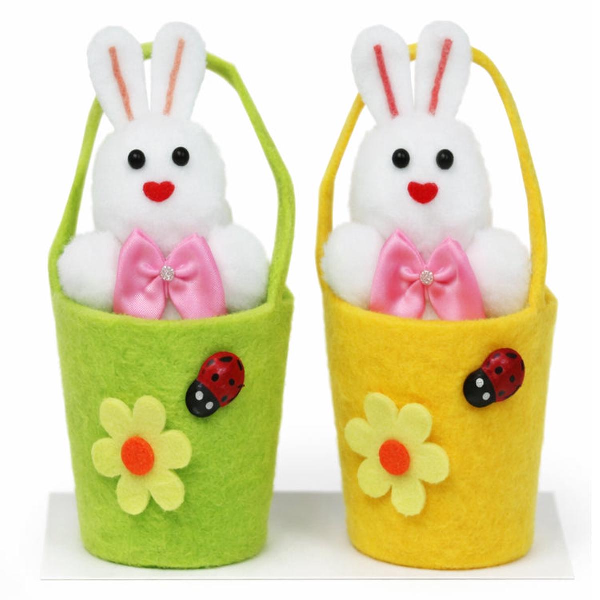 2 Bunnies in Bucket