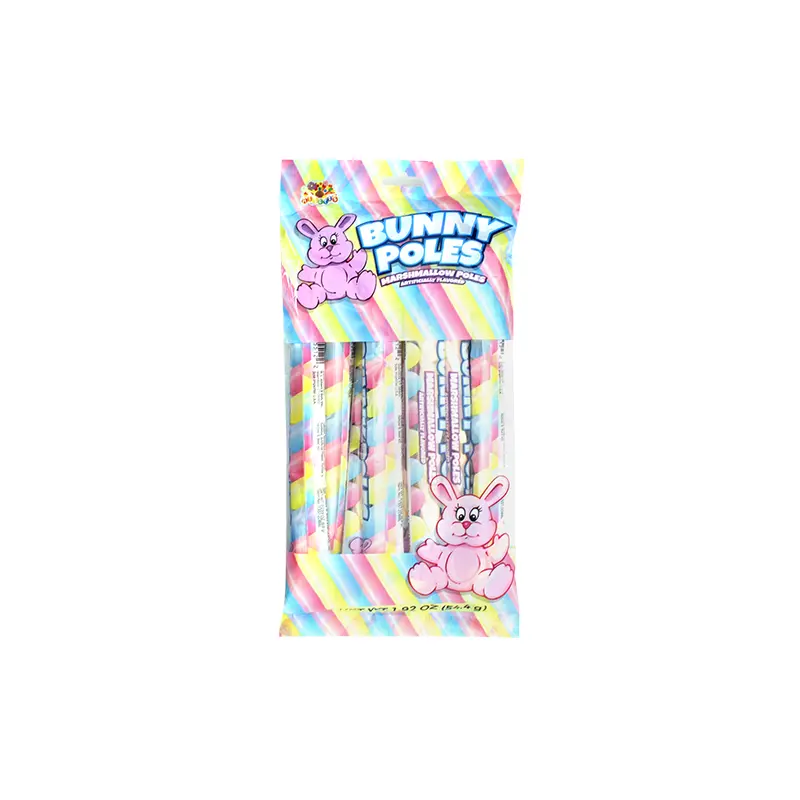 Albert's Bunny Marshmallow Poles 1.92 oz. Bag