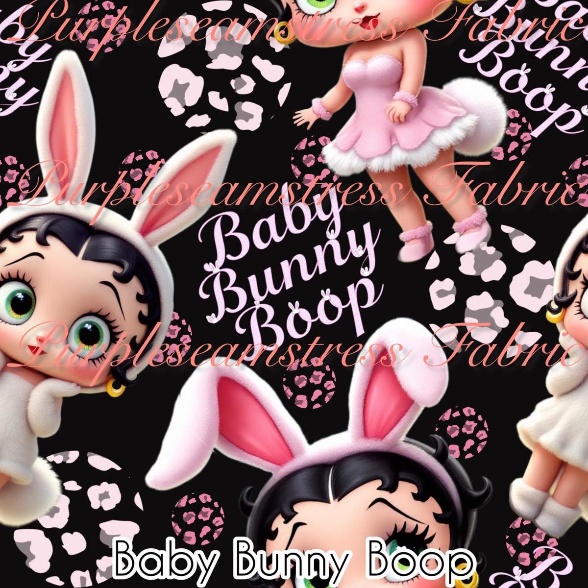 Baby Bunny Boop  Fabric