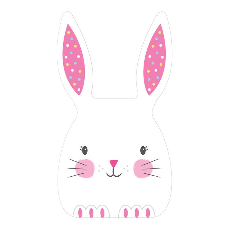 240/Case Bulk Easter Bunny Cello Bags