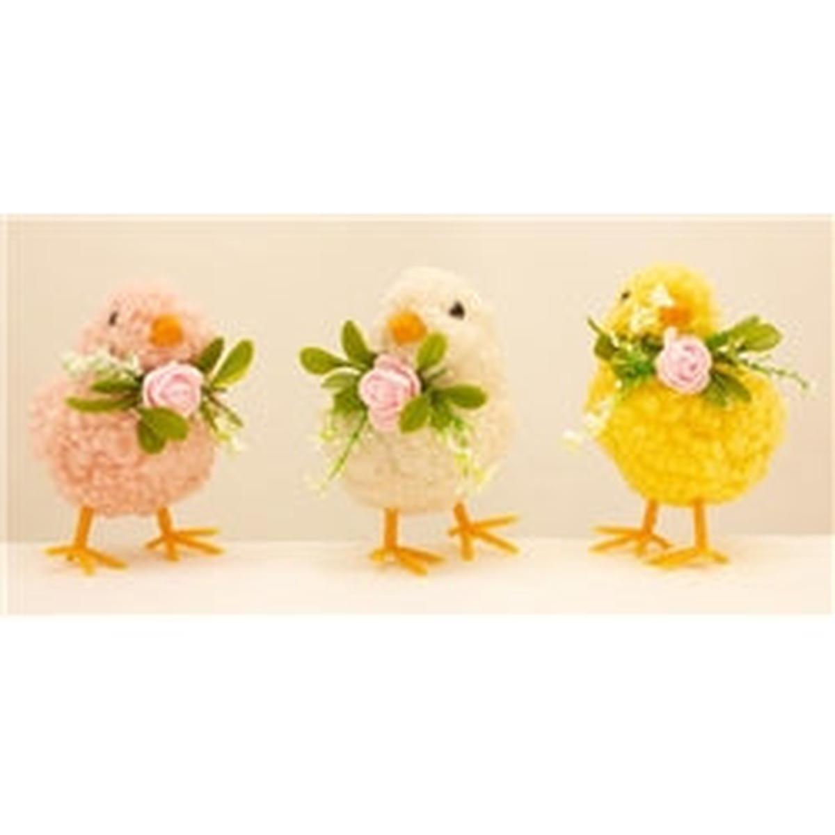 WOOLLEN FRIENDS STANDING CHICK