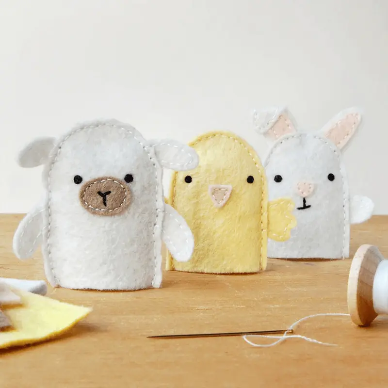 Animal Finger Puppets Craft Kit