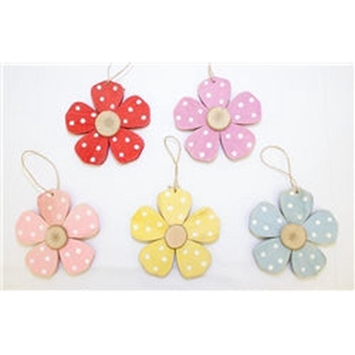 SWEETHEART SMALL WOODEN FLOWER HANGER