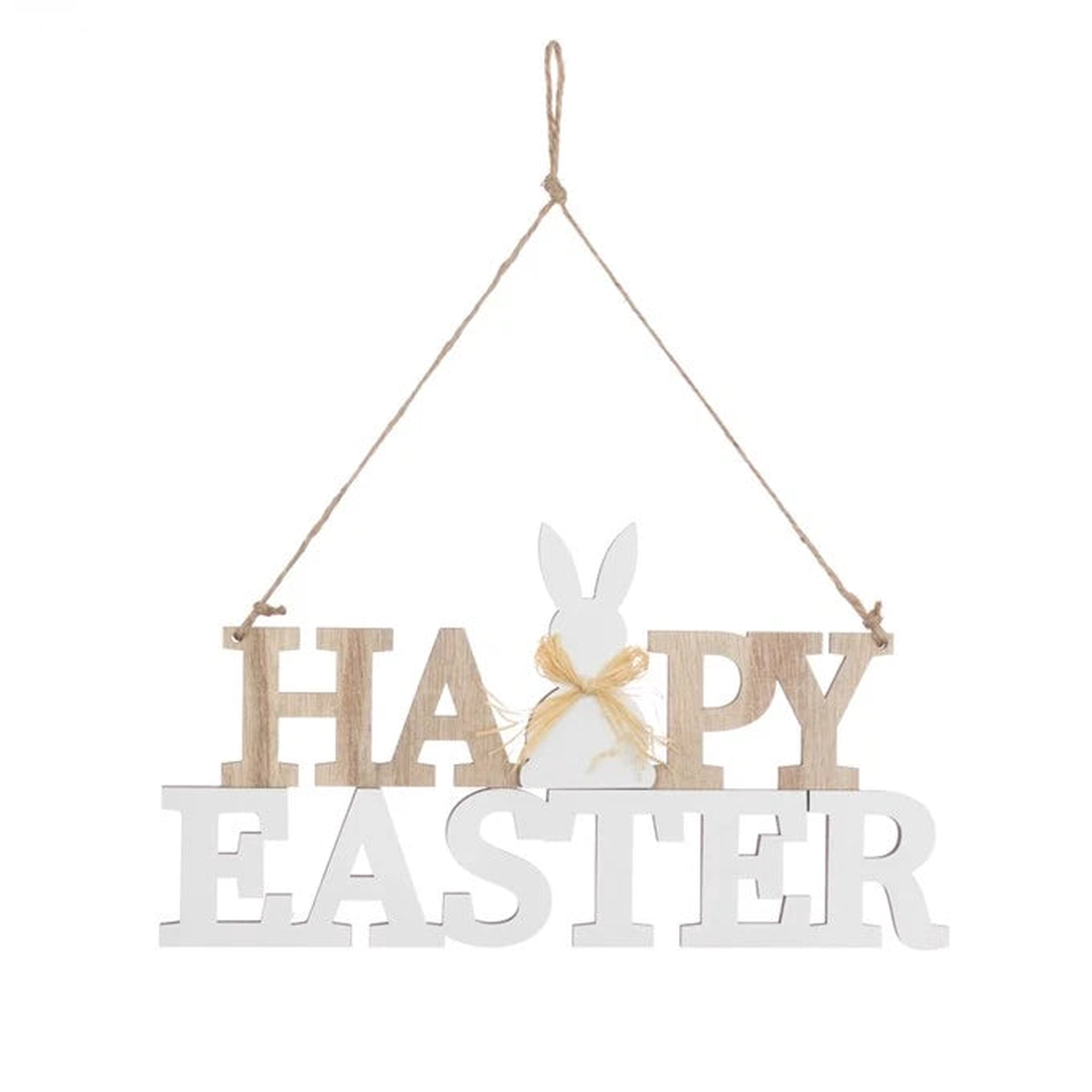 Wooden Happy Easter Hanger 25