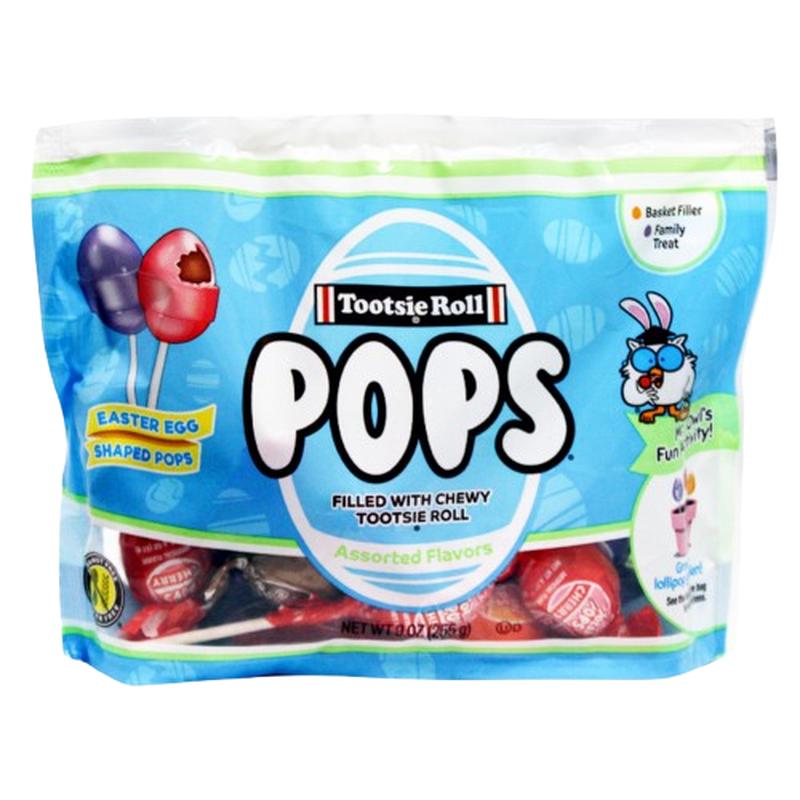 Tootsie Easter Egg Shaped Pops - 9-oz. Bag
