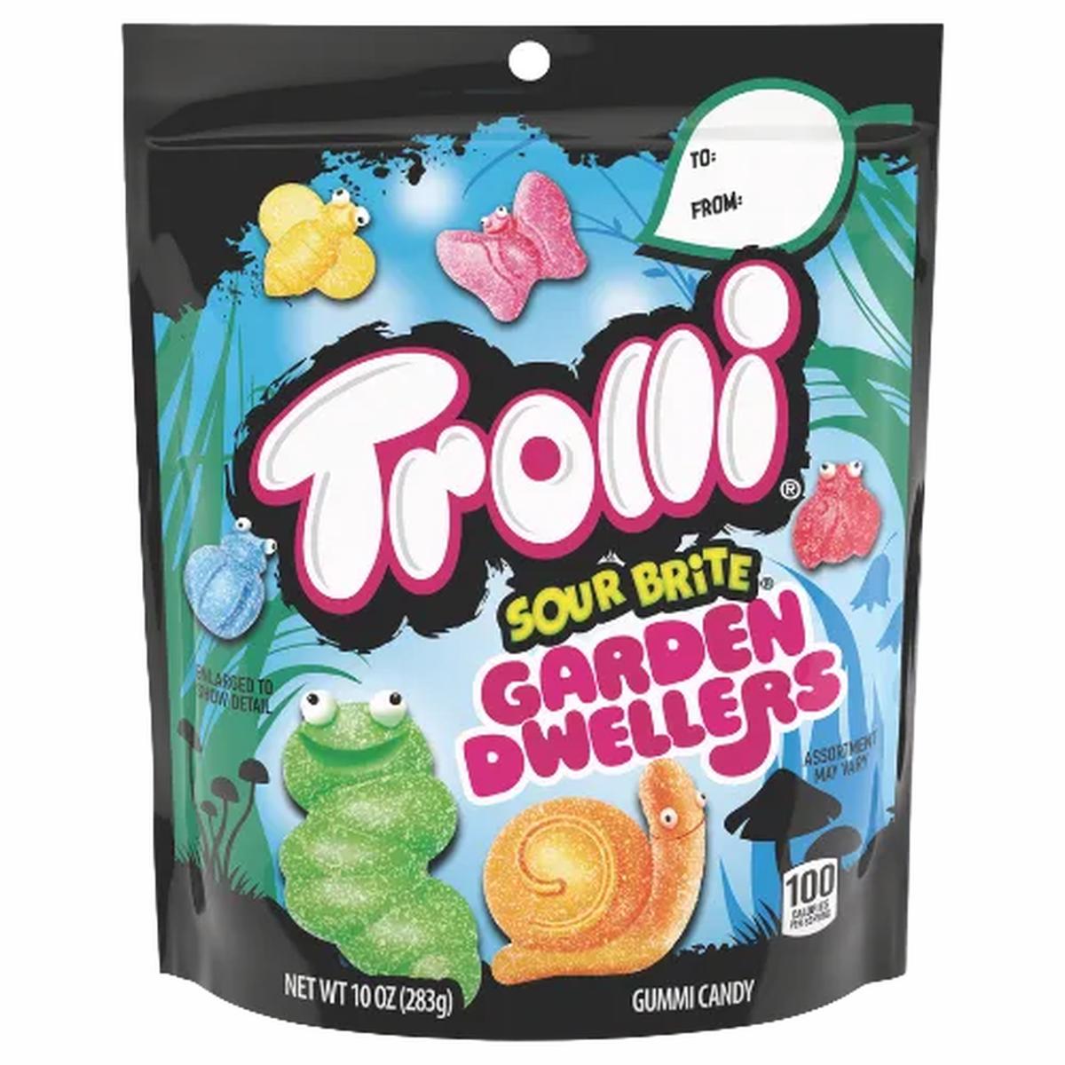 Trolli  Sour Brite Garden Dwellers Gummi Candy 10 oz. Bag