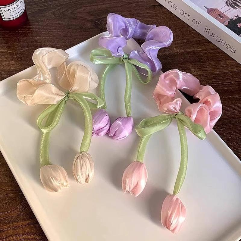 Tulip Hair Scrunchie