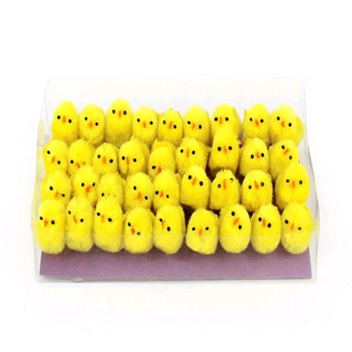 Yellow Chenille Chicks (1 unit) 8211 35cm