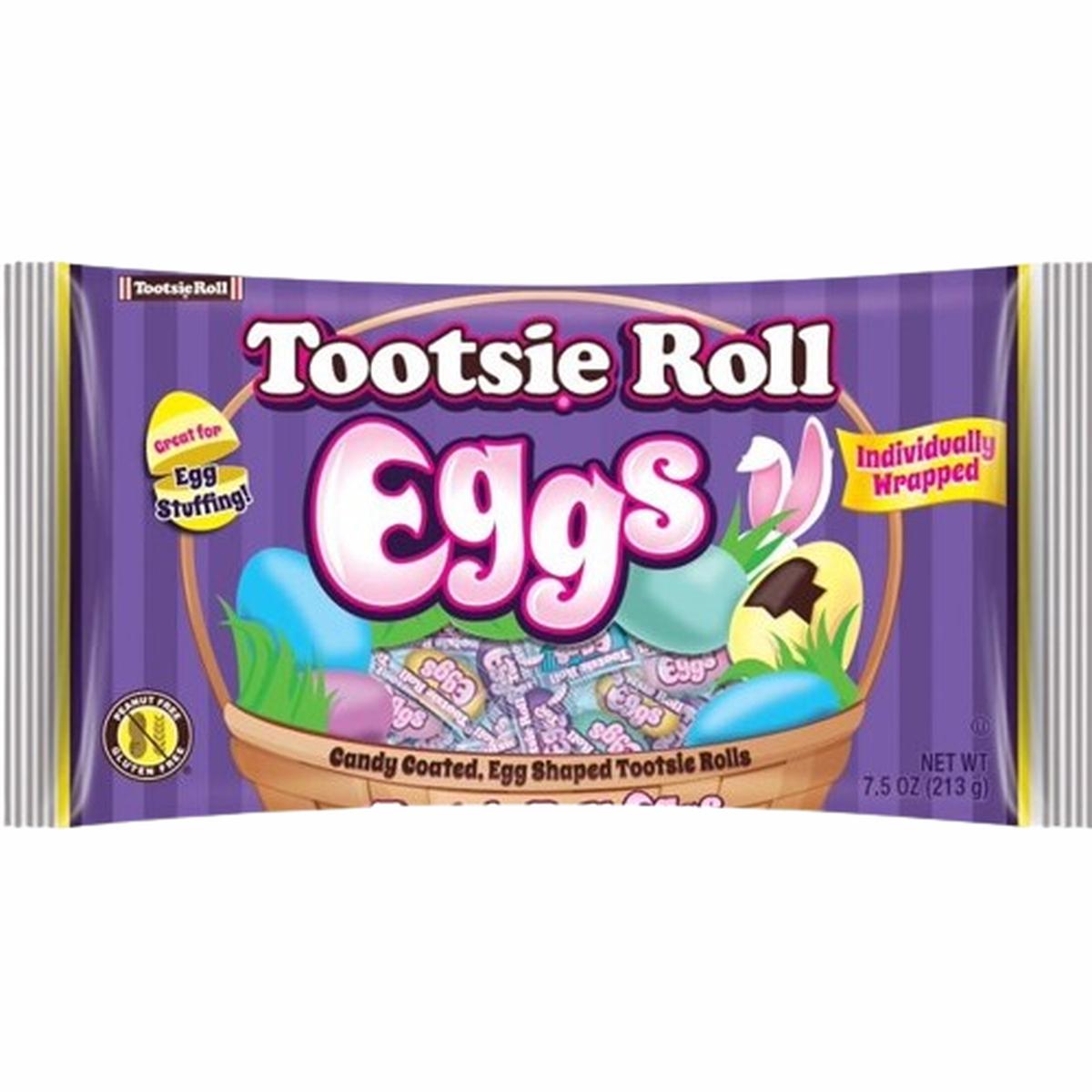 Tootsie Roll Eggs Individually Wrapped - 7.5-oz. Bag