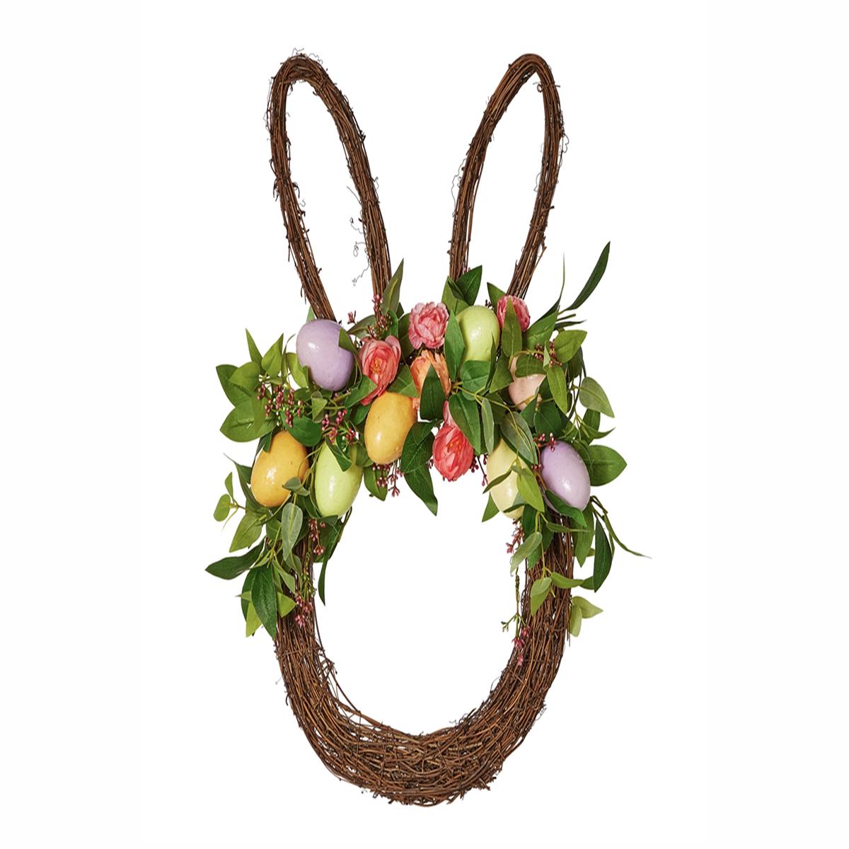 23" Easter Bunny Head Wreath