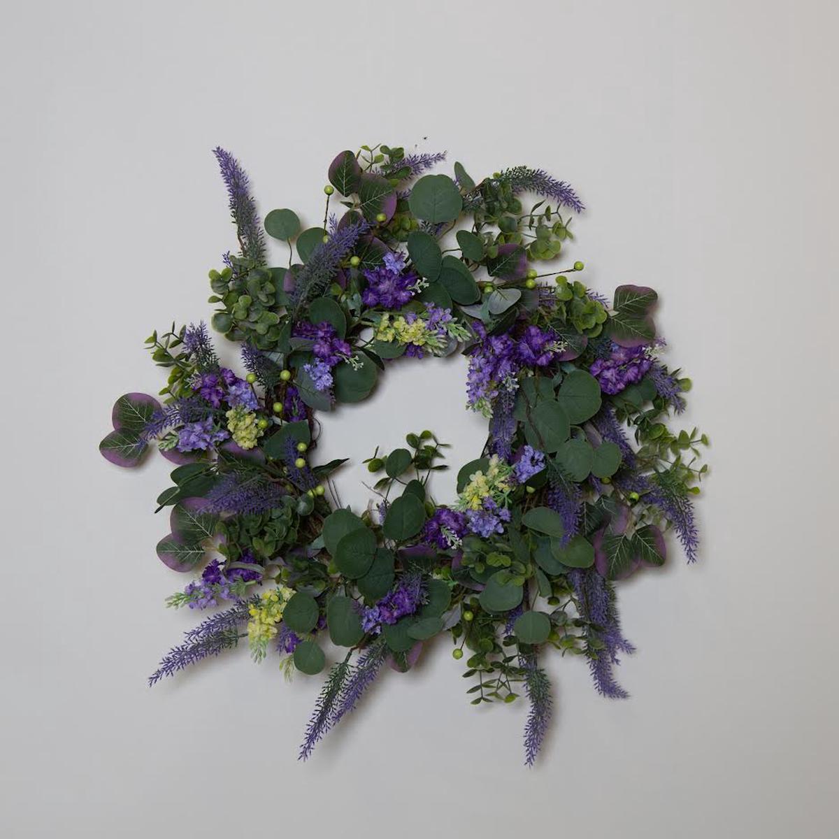 26' Eco & Lavender Wreath