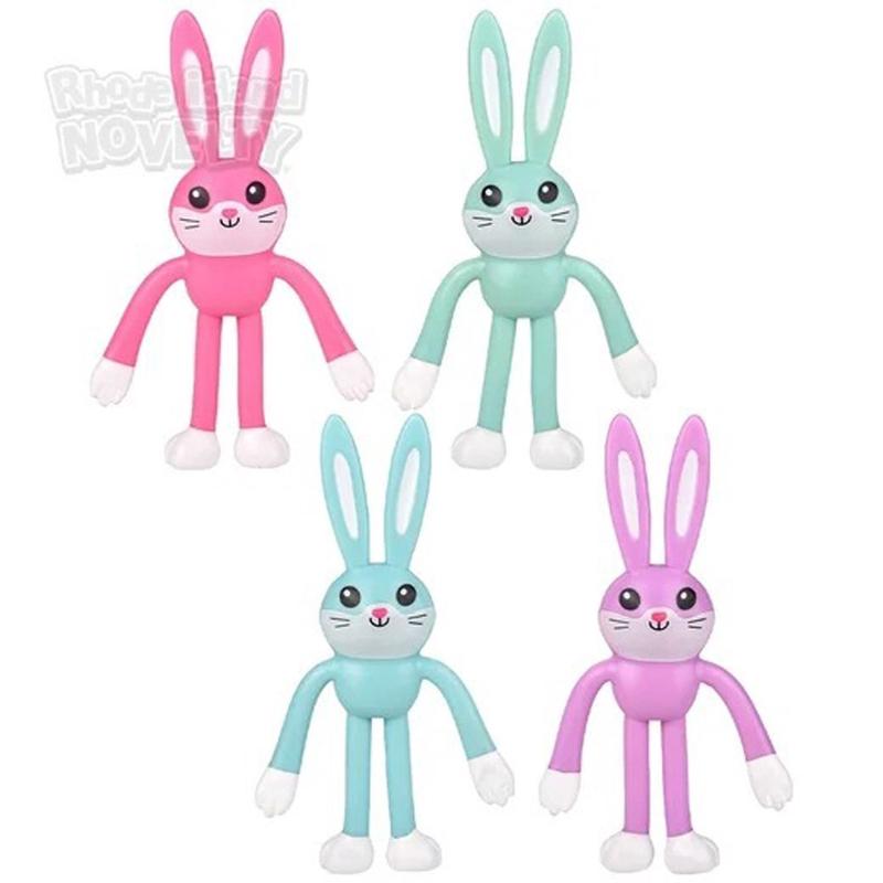 Bendable Easter Bunny, 5 Inches, Assortment, 1 Count