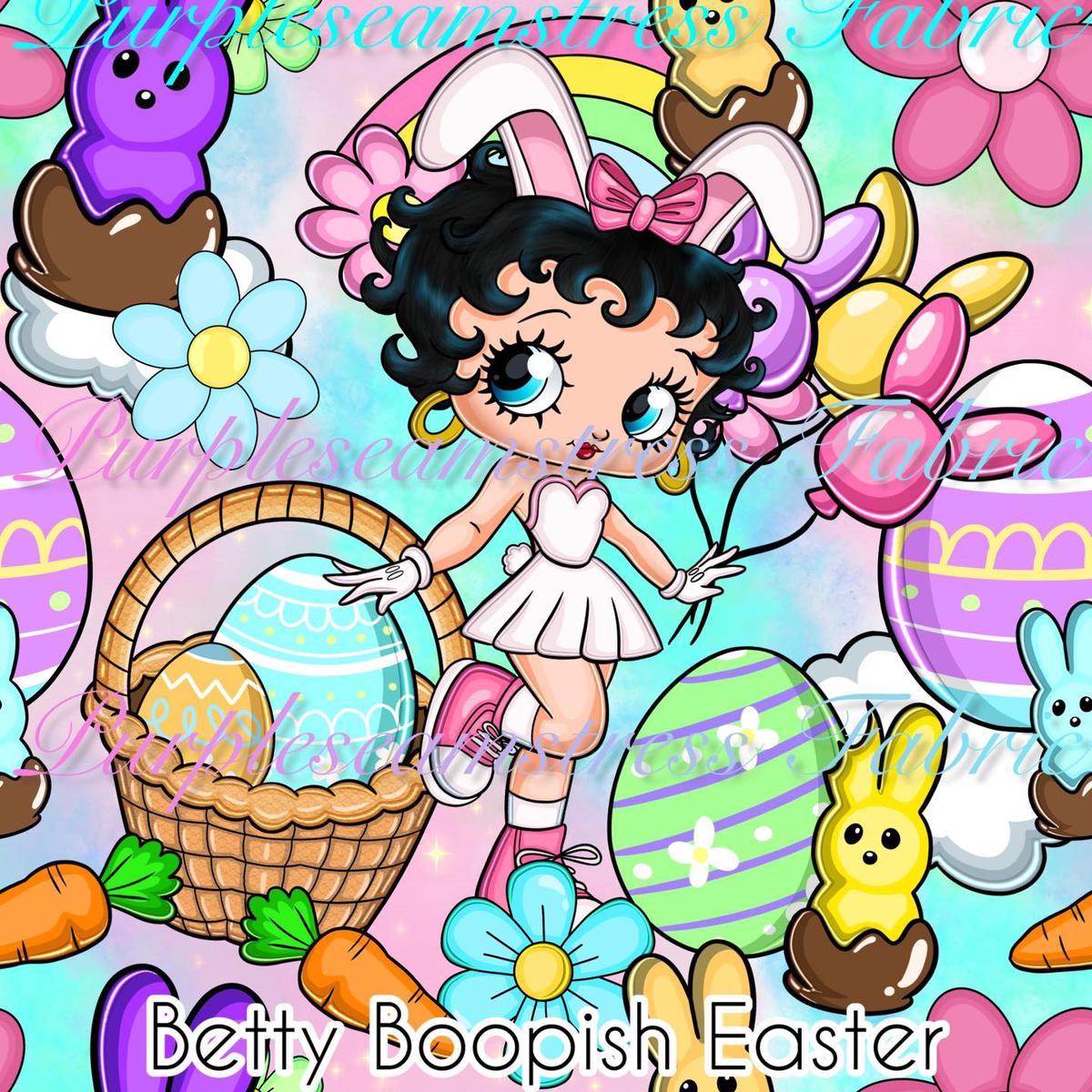 Betty Boopish Easter  Fabric
