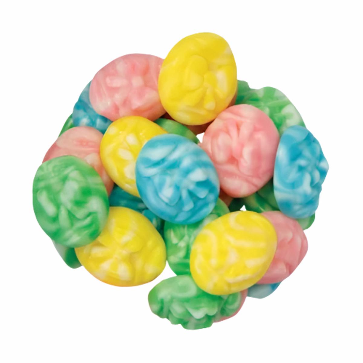 Vidal Swirly Eggs Gummi Candy 1 lb. Bulk Bag