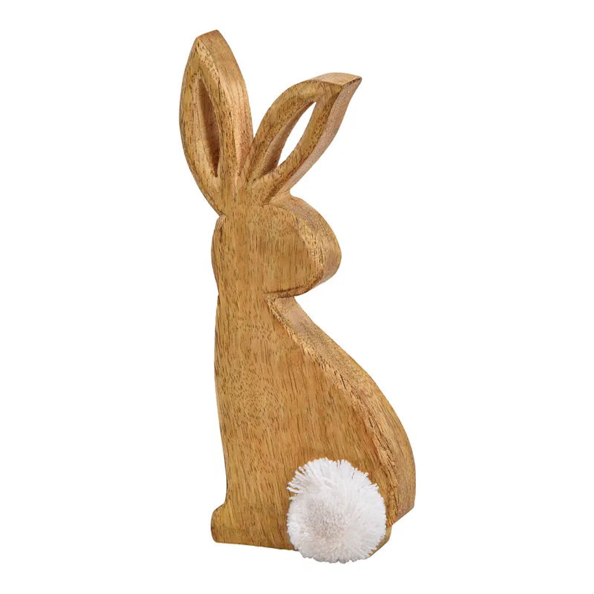 Wooden rabbit stand Brown 8x20x2cm