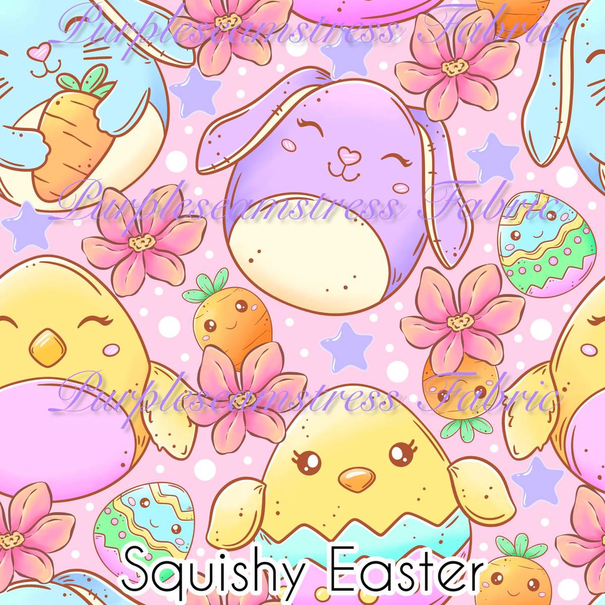 Squishy Easter  Fabric
