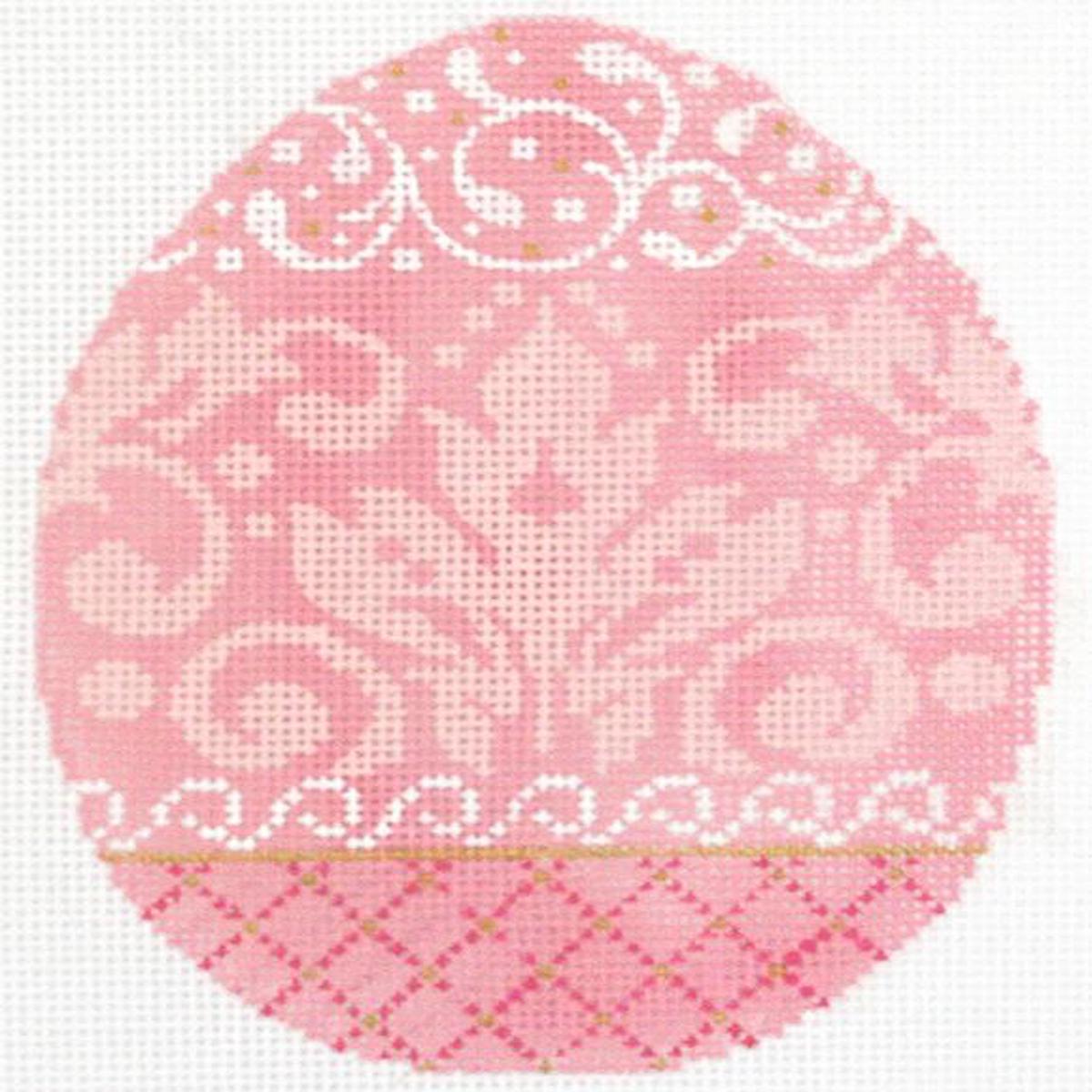 Strawberry Damask Egg