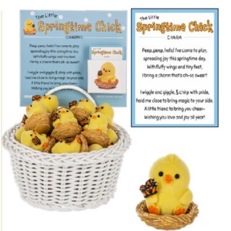 The Little Springtime Chick Charm