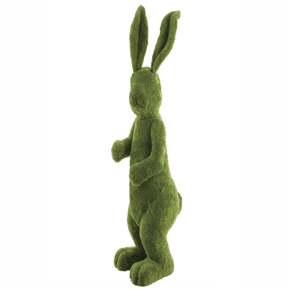 49" Furry Moss Bunny