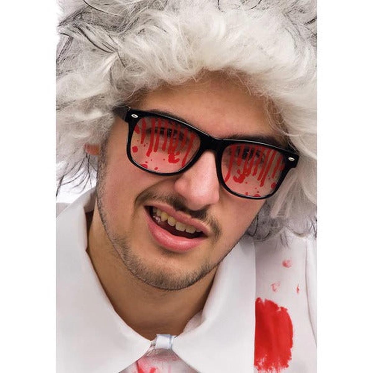 Bloody Plastic Halloween Glasses