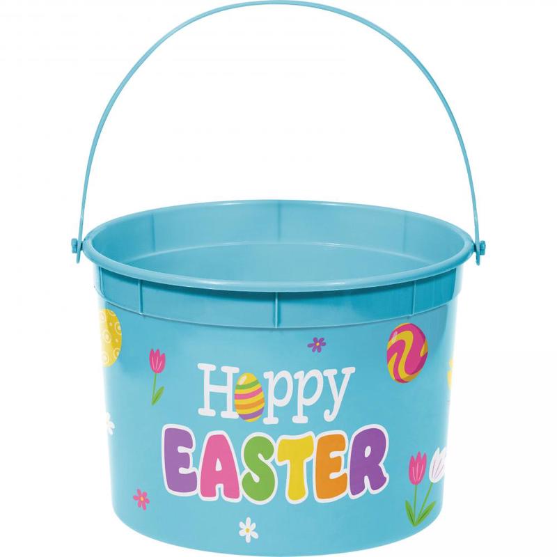 Easter 9" Plastic Easter Bucket (12 per Case)