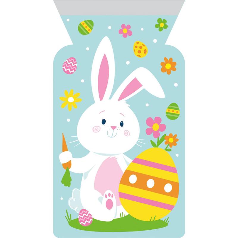 Easter Characters Cello Bag with Zipper (Case of 144)