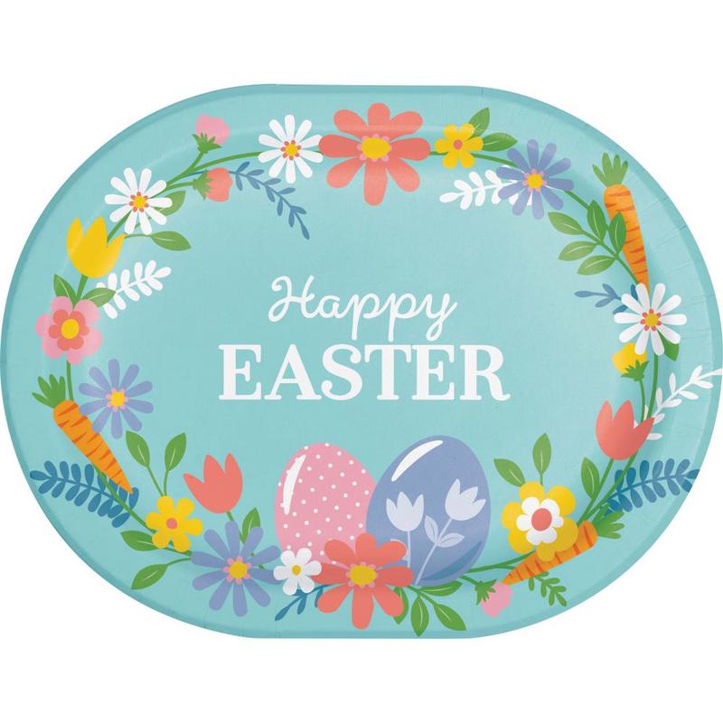 Easter Frills Oval Platter (96 per Case)