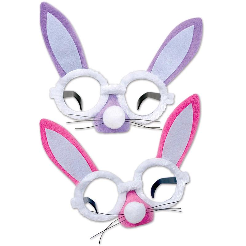 Easter Plush Bunny Glasses