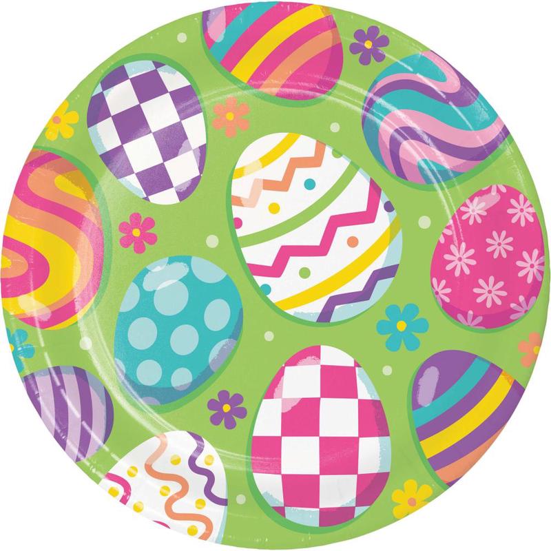 Eggscellent Easter Dinner Plate (96 per Case)
