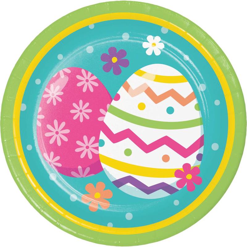 Eggscellent Easter Luncheon Plate (96 per Case)