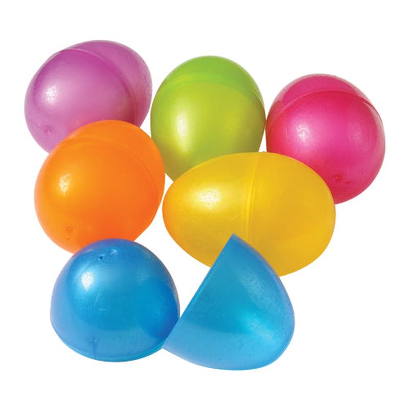 Plastic Easter Eggs - 3 Inch (6 eggs)